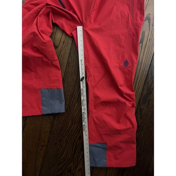 NWT Stio Environ Bib Ski Snowboard Pants Red Men's XXL Elderberry Red $459 MSRP - Picture 7 of 8